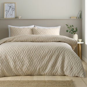 Catherine Lansfield Jacob Geo Duvet Cover And Pillowcase Set