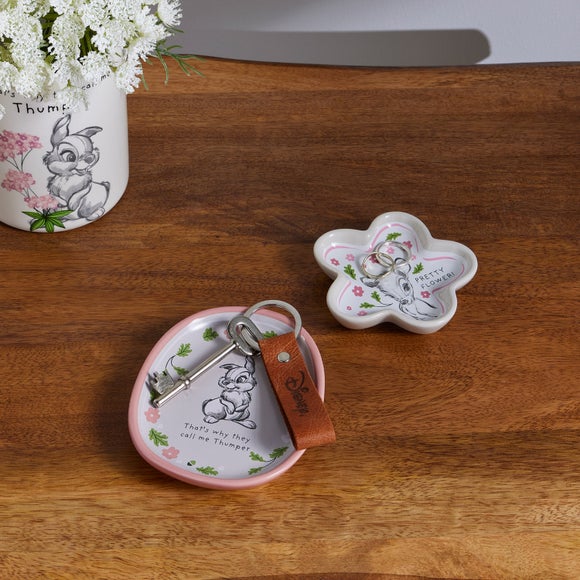 Click to view product details and reviews for Set Of 2 Disney Bambi Trinket Dishes.