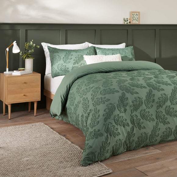 Click to view product details and reviews for Duvet Day Seville Leaf Reversible Duvet Cover Pillowcase Set.