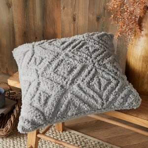 Fusion Geo Fleece Square Cushion