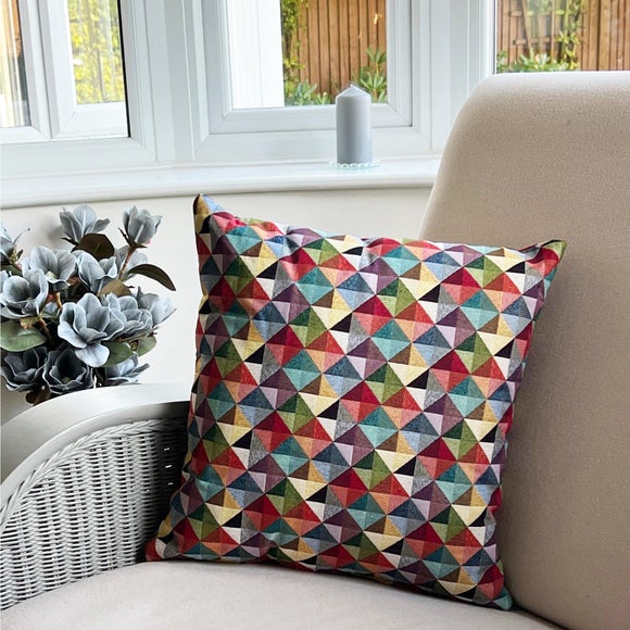 Click to view product details and reviews for Daro Tapestry Gemstone Square Cushion.