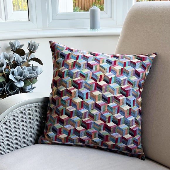 Click to view product details and reviews for Daro Tapestry Porto Square Cushion.