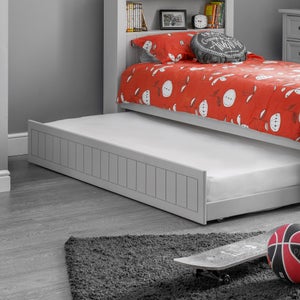 Return - Maine Underbed Childrens Trundle- Grey Single