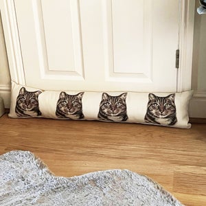 Daro Tabby Cat Draught Excluder