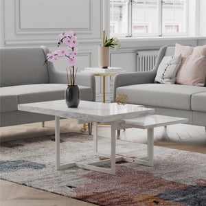 Brielle Coffee Table- Faux Marble