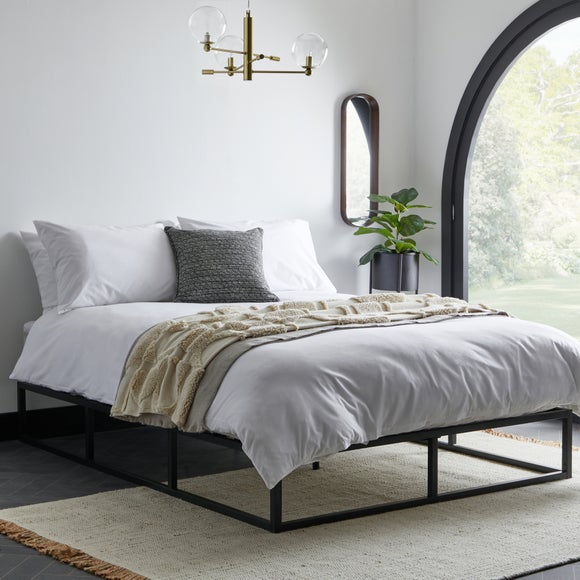 Return London Bed Frame Single Black