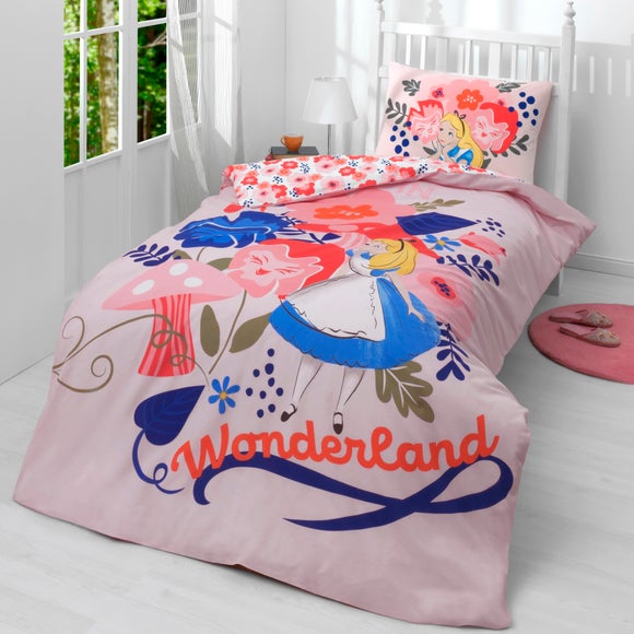 Alice In Wonderland Single Duvet Set