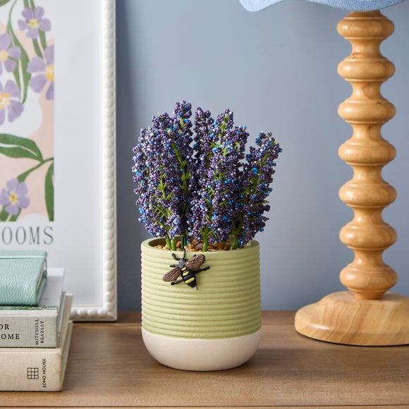 Artificial Succulent In Bee Plant Pot