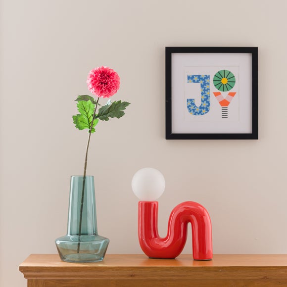 Click to view product details and reviews for Artificial Fuschia Pompom Dahlia Stem.
