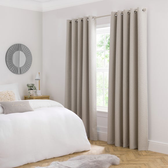 Photo 2 of Crayton Blackout Eyelet Curtains