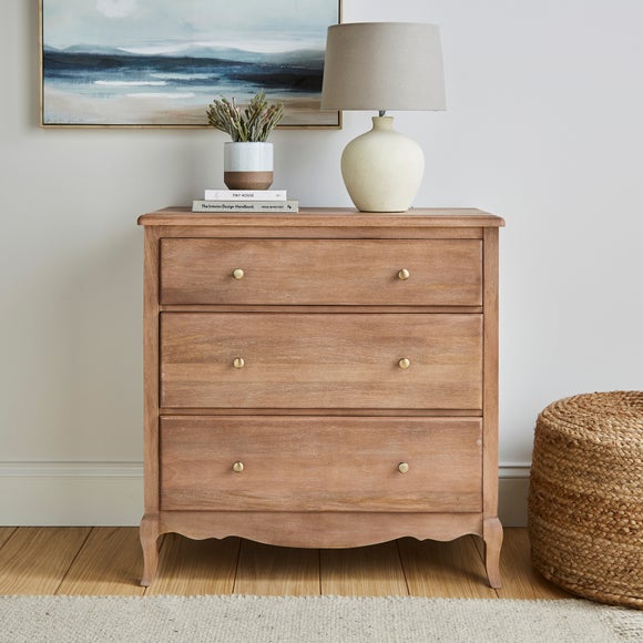 Giselle 3 Drawer Chest Mango Wood