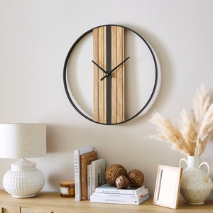 Bryant Industrial Round Wall Clock
