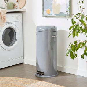 Retro Gloss 30l Pedal Bin