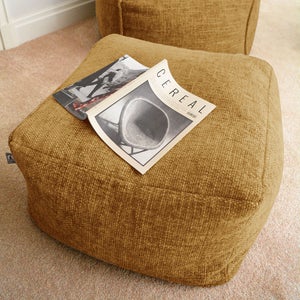Rucomfy Weave Bean Bag Ottoman