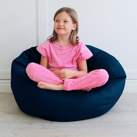 Ru Comfy Mini Slouch Velvet Bean Bag