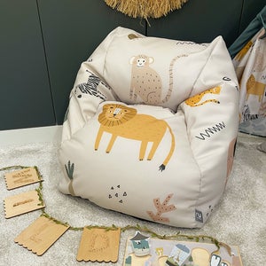 Rucomfy Kids Printed Bean Bag Snuggle Chair