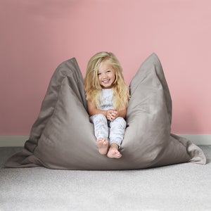 Rucomfy Junior Squarbie Velvet Bean Bag