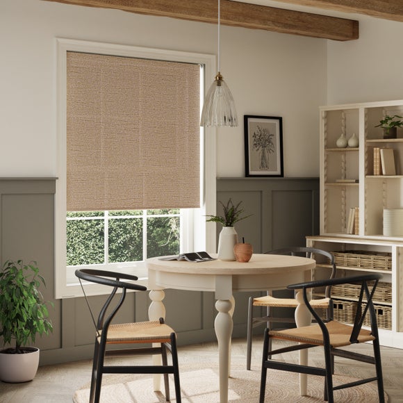 Semi Sheer Boucle Roller Blind