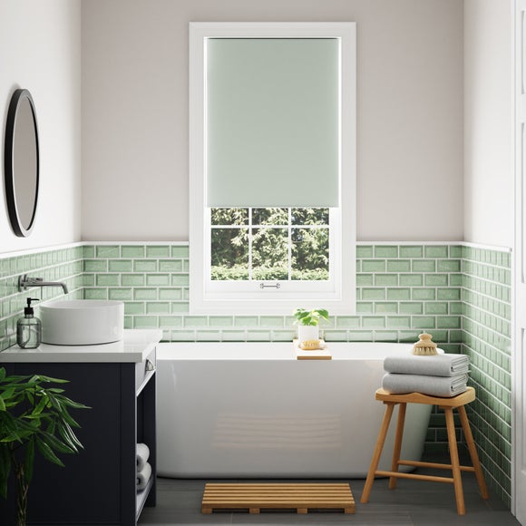Click to view product details and reviews for Blackout Moisture Resistant Roller Blind.