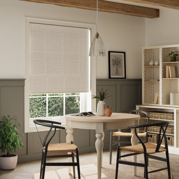 Semi Sheer Boucle Roller Blind