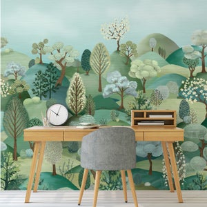 Hillside Wall Mural