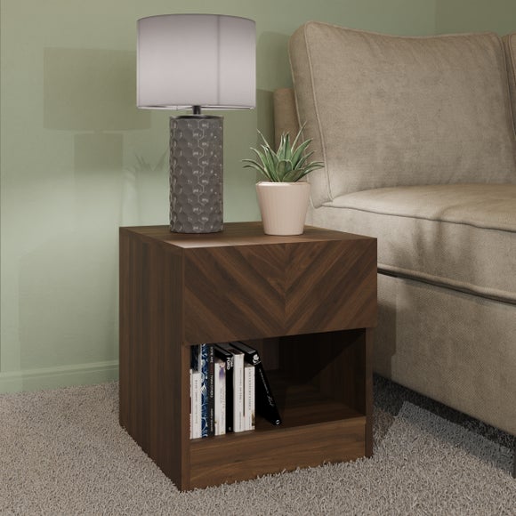 Return Taranto Lamp Table Walnut