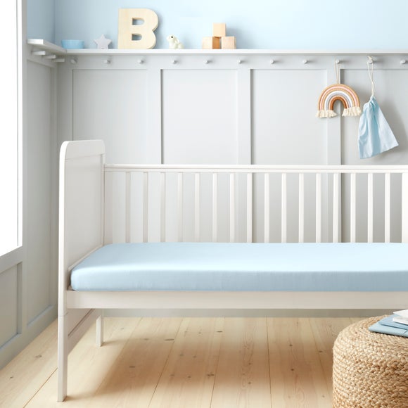 Click to view product details and reviews for Pack Of 2 Plain 100 Cotton Jersey Fitted Sheets.