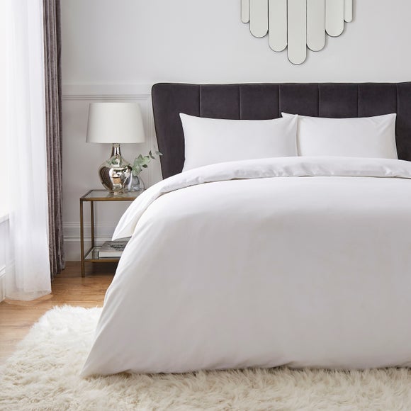 Click to view product details and reviews for Hotel Cotton 200 Thread Count Duvet Cover And Pillowcase Set.