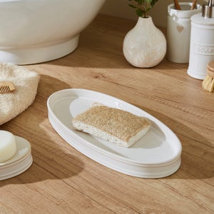 Vintage Ceramic Bathroom Tray