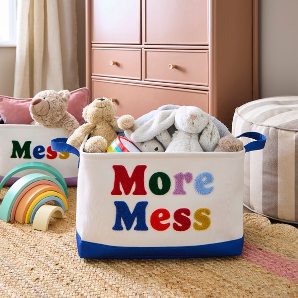 View More Mess Tufted Storage Basket View More Mess Tufted Storage Basket