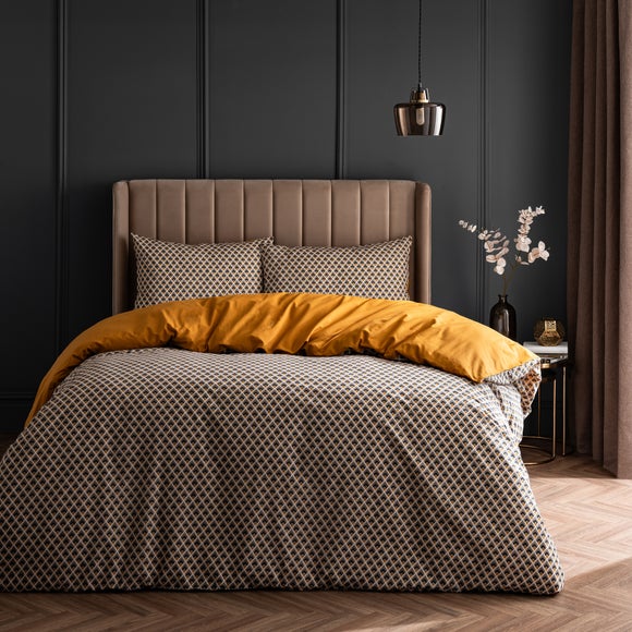 Elea 100 Cotton Duvet Cover And Pillowcase Set