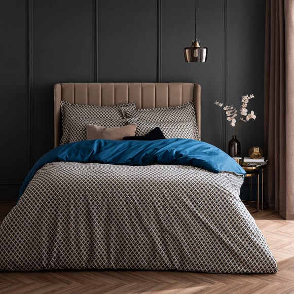 Elea 100 Cotton Duvet Cover And Pillowcase Set