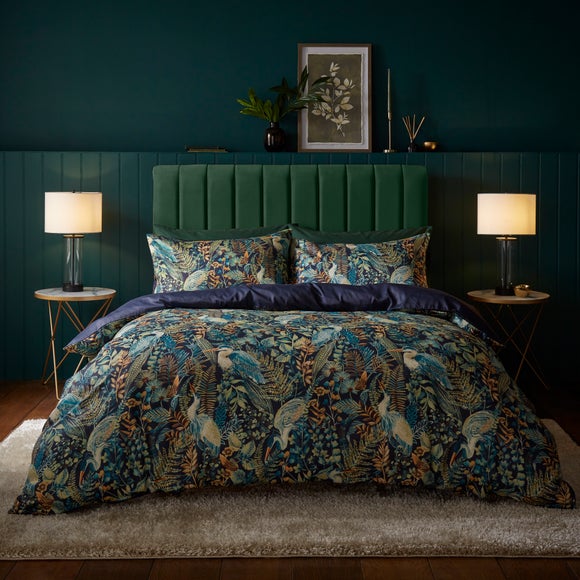 Heron Retreat Polycotton Duvet Cover Pillowcase Set