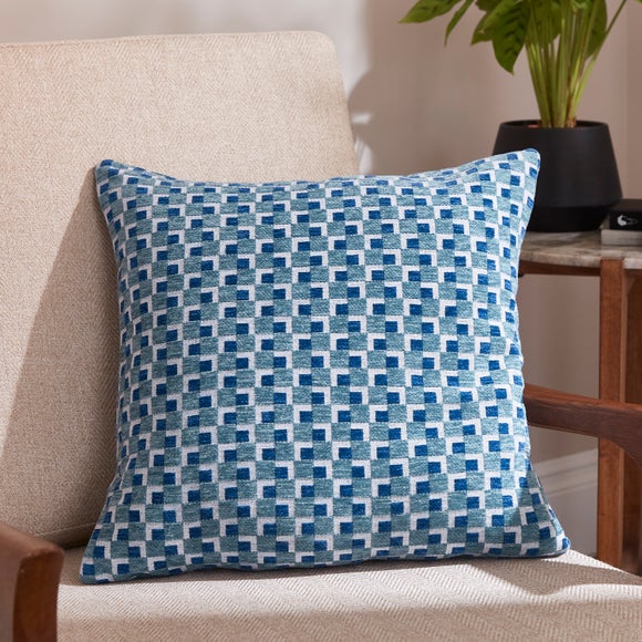 Chenille Jaquard Square Cushion Cover