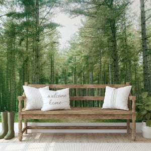 Forest Wilderness Green Wall Mural