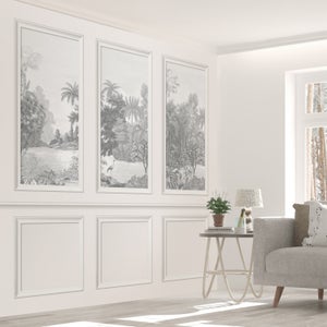 Vintage Tropical Panelled Wall Mural