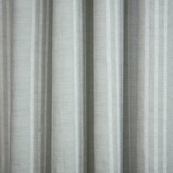 Photo 3 of Harley Stripe Polycotton Blackout Eyelet Curtains