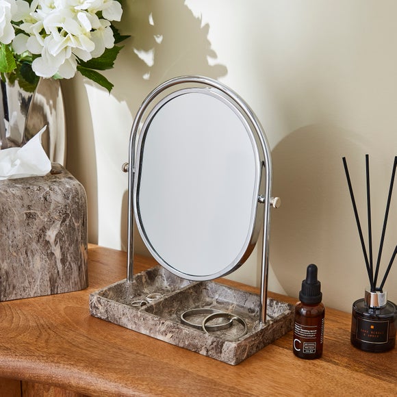 Hotel Marble Dressing Table Mirror