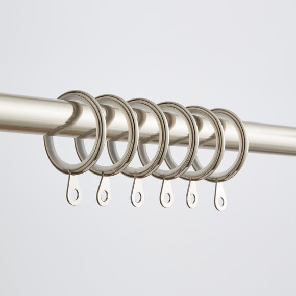 Pack Of 12 Curtain Rings