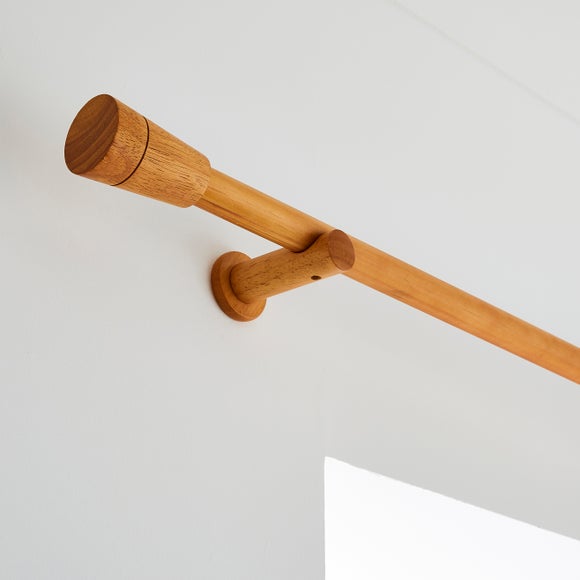 View Flute Wood Curtain Pole View Flute Wood Curtain Pole
