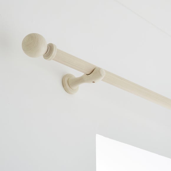 Ashton Wood Curtain Pole