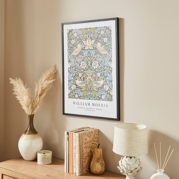 Morris & Co Strawberry Thief Framed Print