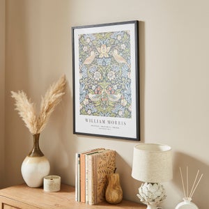 Morris & Co Strawberry Thief Framed Print