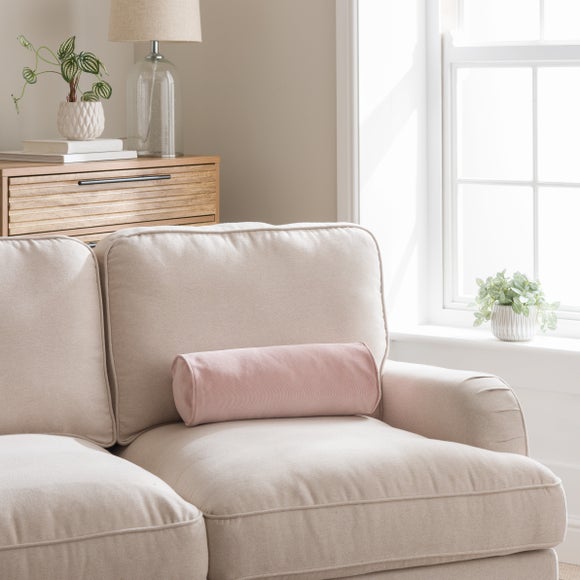 Velour Bolster Cushion Cover