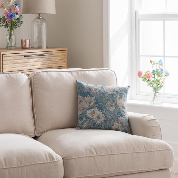 Click to view product details and reviews for Floral Tapestry Square Cushion Cover.