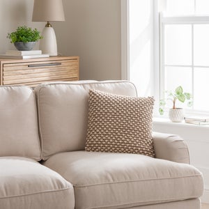 Jersey Bobble Square Cushion