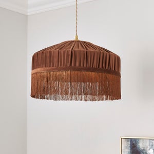 Alessia Velvet Pleated Lamp Shade
