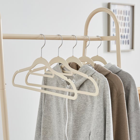 Pack of 5 Non-Slip Rubber Hangers