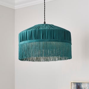 Alessia Velvet Pleated Lamp Shade