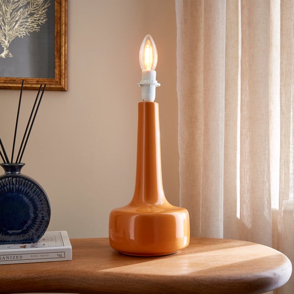 Cleo Curved Ceramic Table Lamp Base